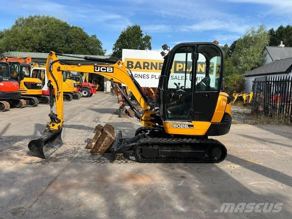 JCB 8026 CTS Miniescavadeiras