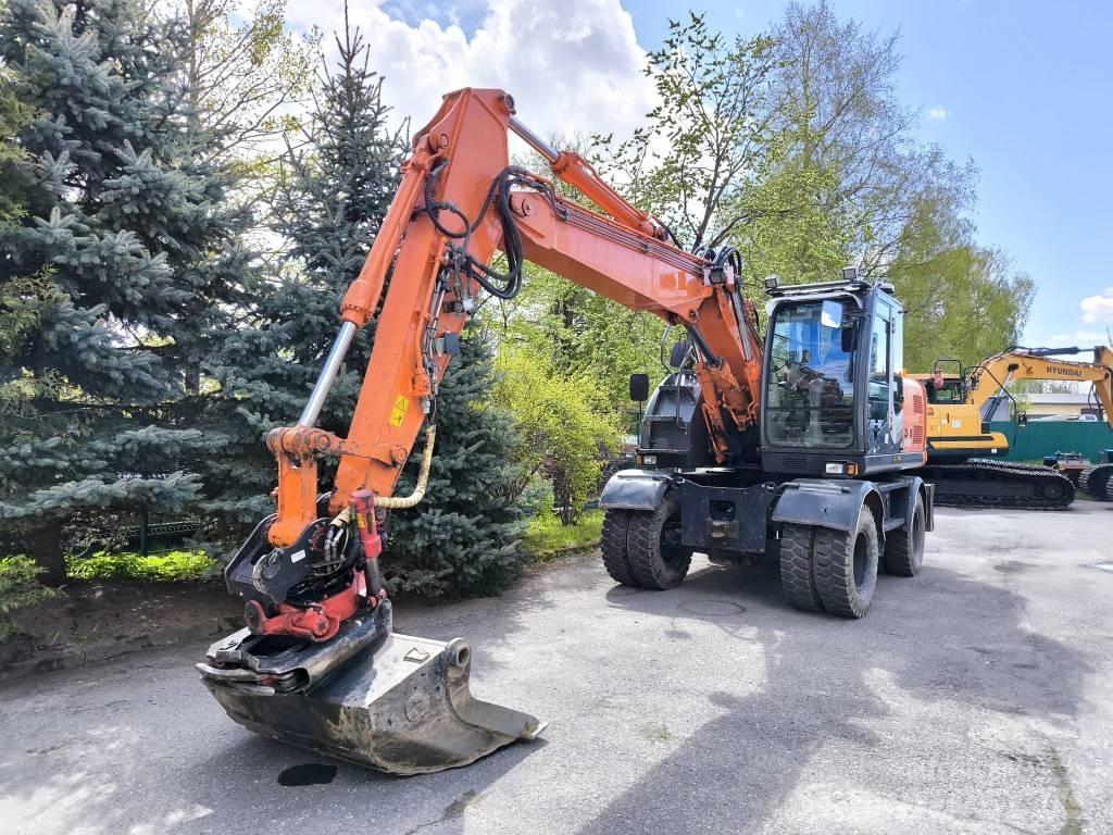 Hitachi ZX 140 W-3 Escavadoras de rodas