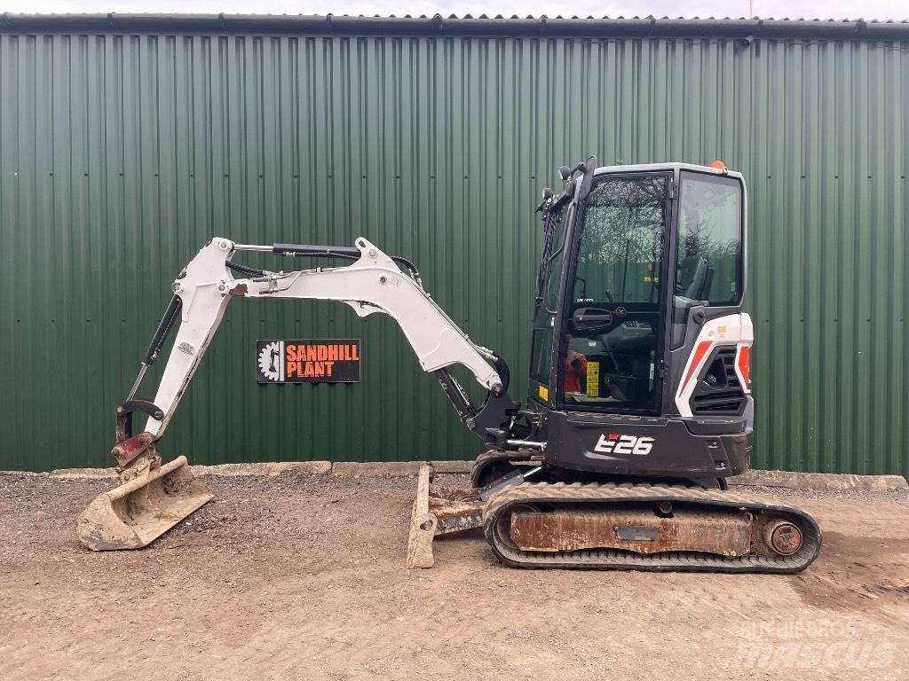 Bobcat E 26 Miniescavadeiras