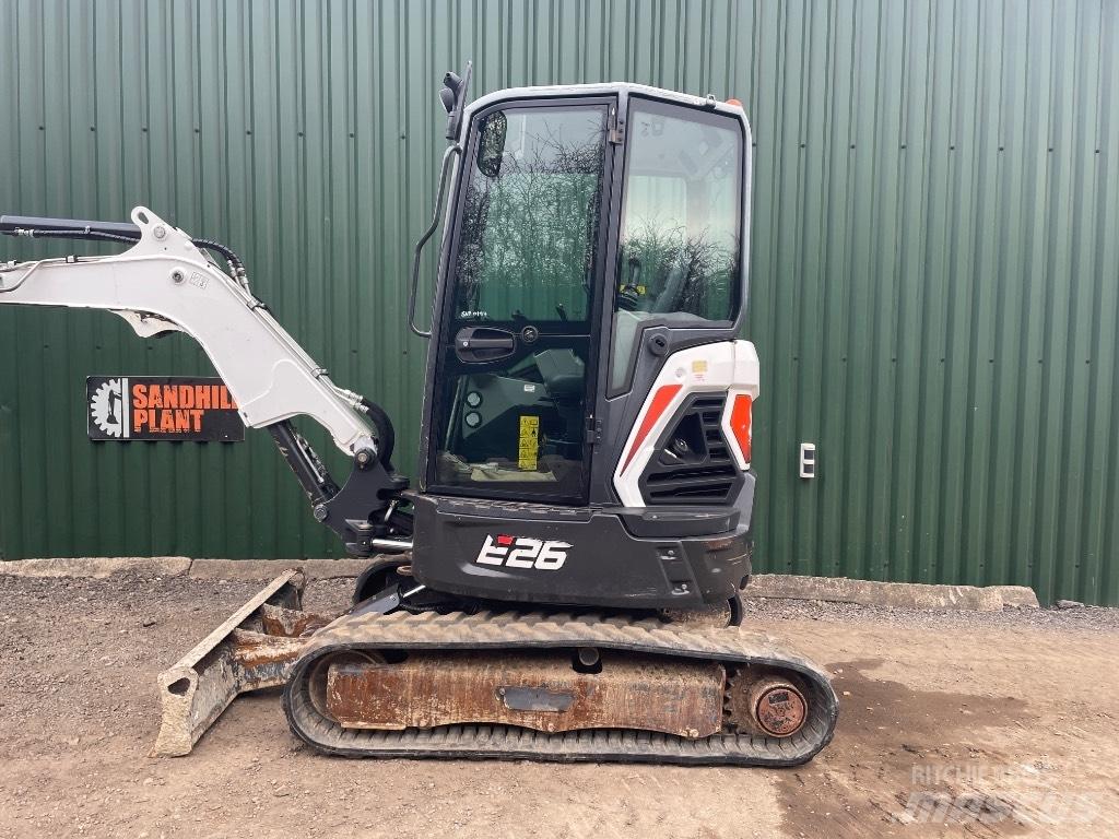 Bobcat E 26 Miniescavadeiras