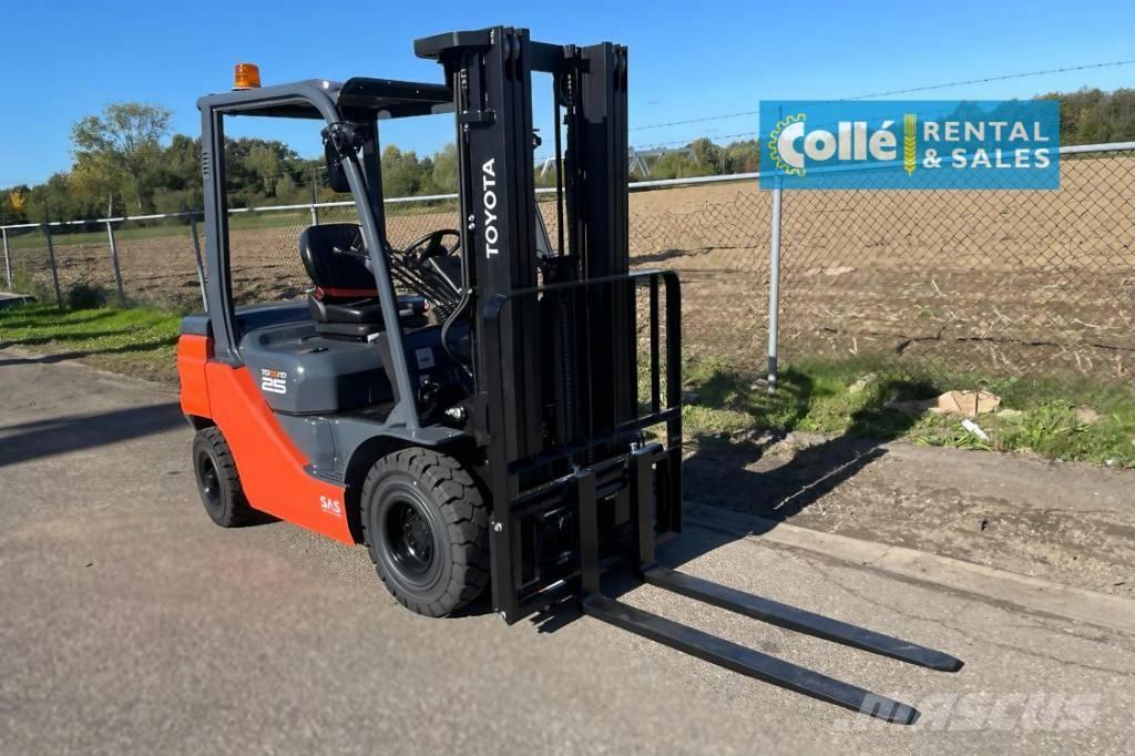 Toyota 8 FDF 25 | 2022 Empilhadores Diesel