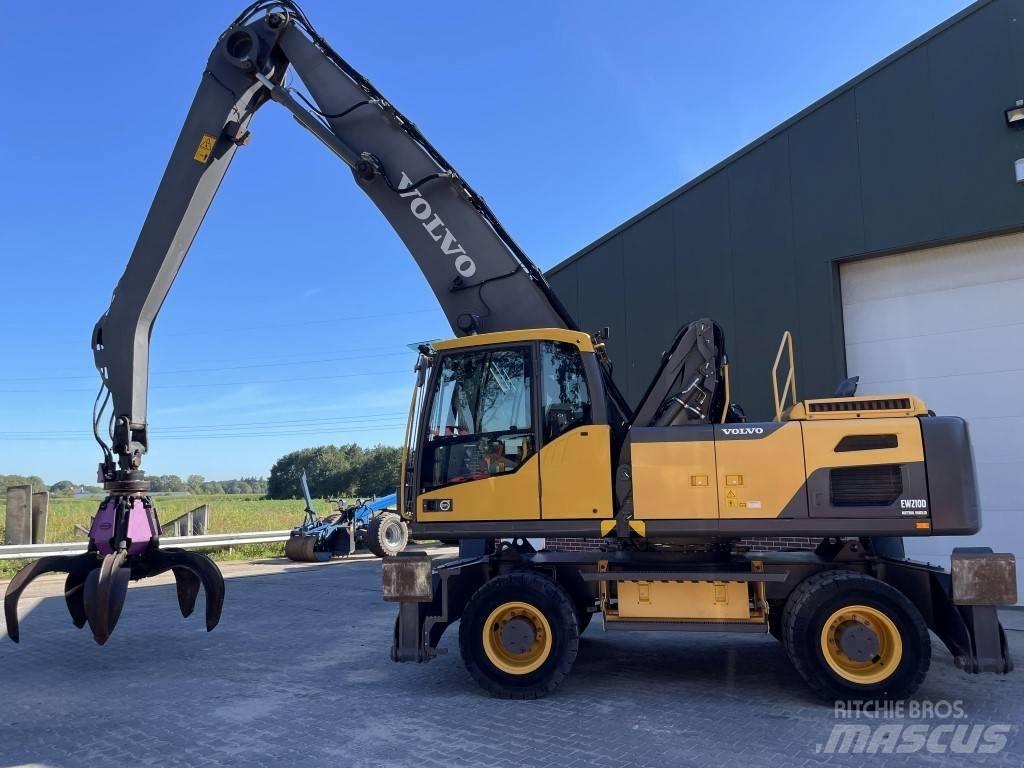 Volvo EW 210 MH Manipuladores de lixo / indústia
