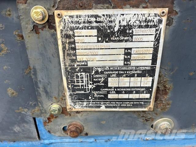 Princeton PBX Empilhadores todo-terreno