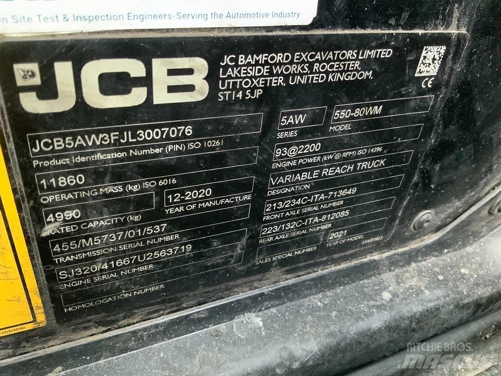 JCB 550-80 Manipulador telescópico