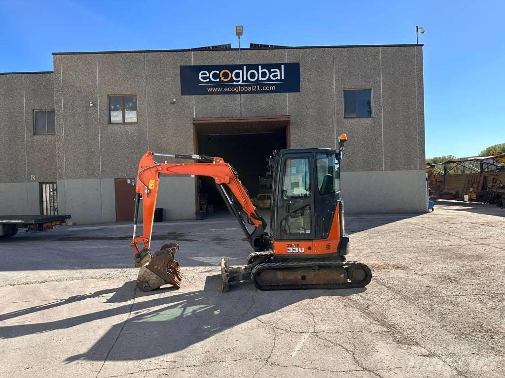 Hitachi ZX 33 U-6 Miniescavadeiras