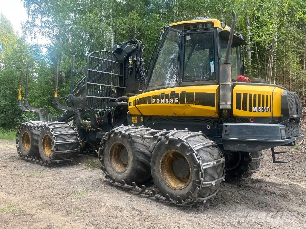Ponsse Wisent 8W Forwarders florestais