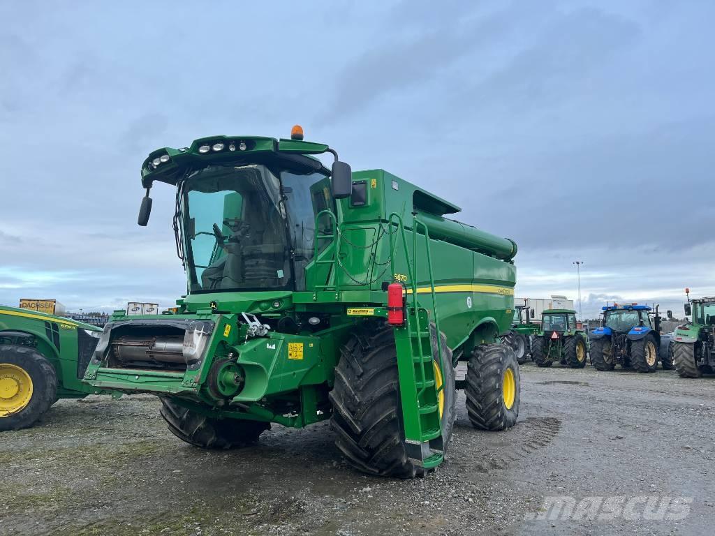 John Deere S 670 Ceifeiras debulhadoras