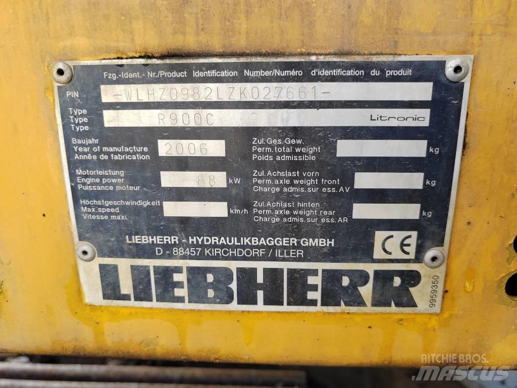 Liebherr R 900 C Escavadeiras de esteiras