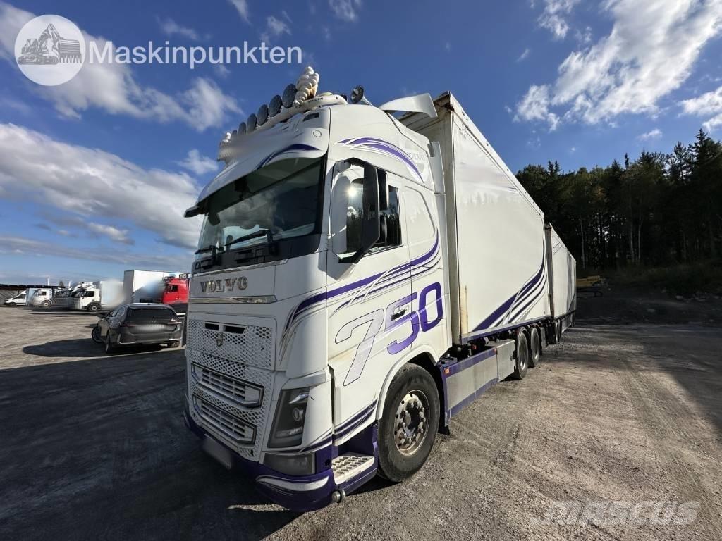 Volvo FH 16 750 Camiões Transporte Estilha de Madeira