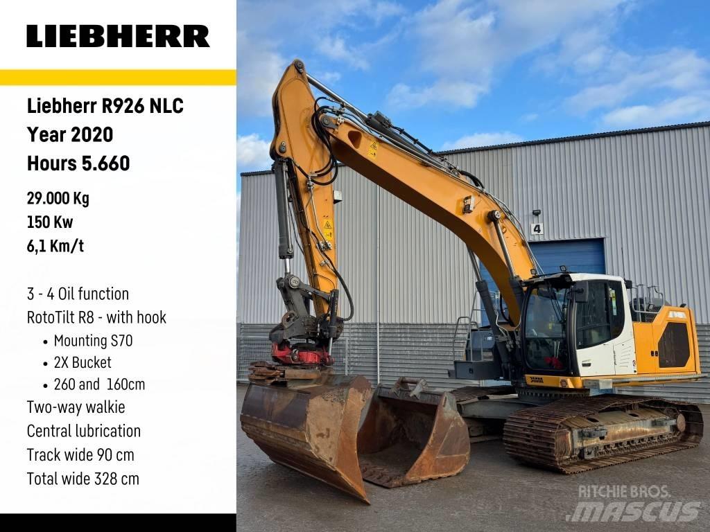 Liebherr R 926 Escavadeiras de esteiras