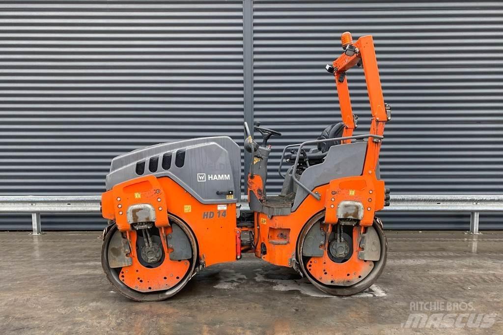 Hamm HD 14 VV Cilindros Compactadores tandem