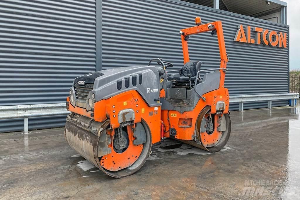 Hamm HD 14 VV Cilindros Compactadores tandem
