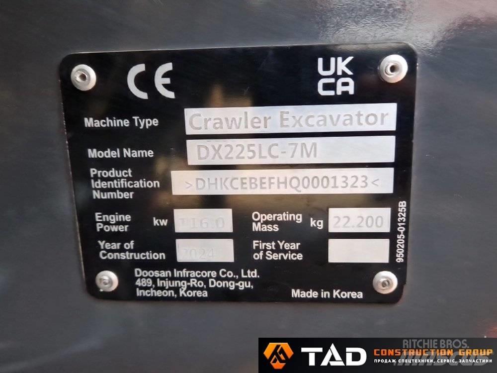 Develon DX 225 LC-7M Escavadeiras de esteiras
