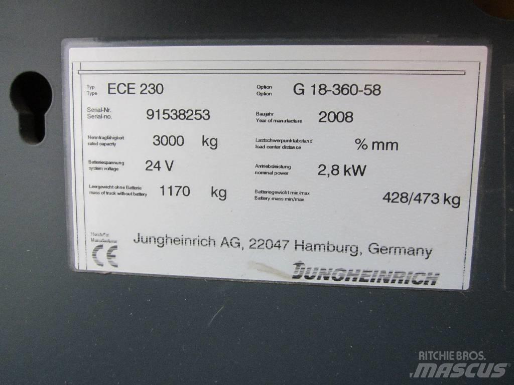 Jungheinrich ECE230 Empilhadores eléctricos