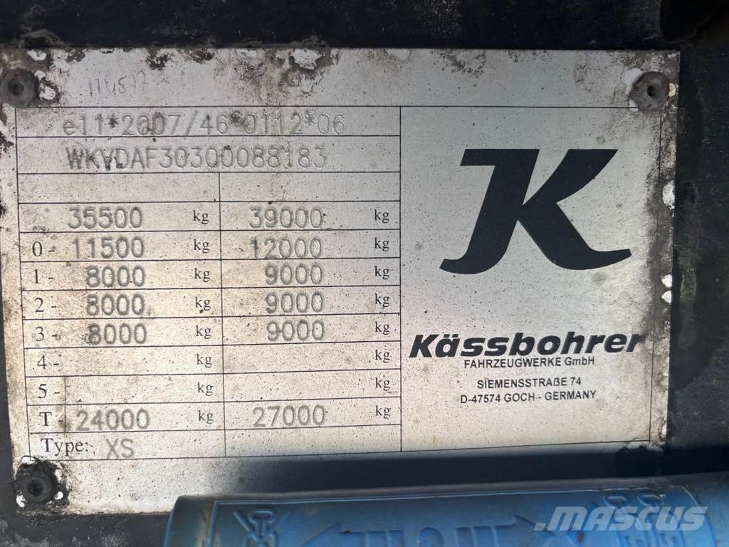 Kässbohrer Maxima Semi Reboques Cortinas Laterais