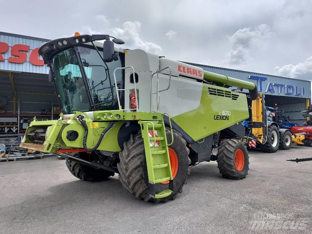 CLAAS Lexion 670 Ceifeiras debulhadoras