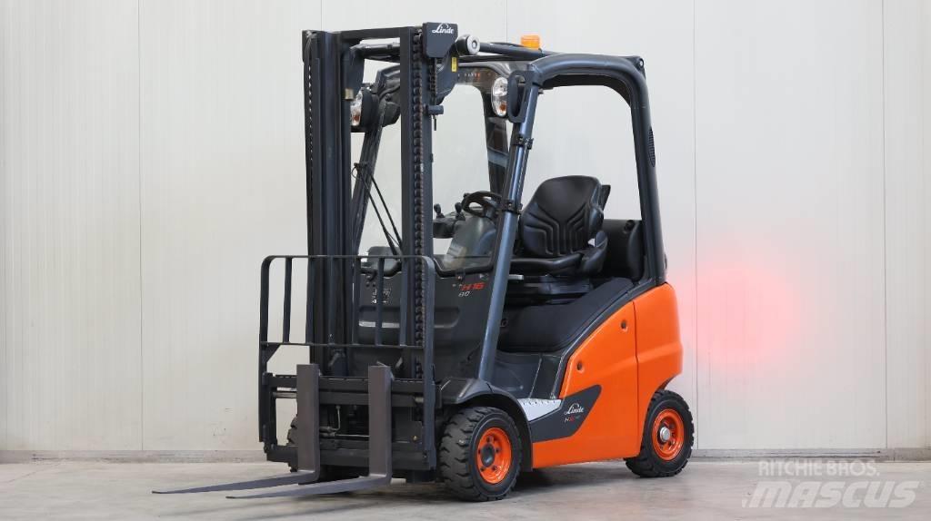 Linde H 16 T-01 Empilhadores a gás
