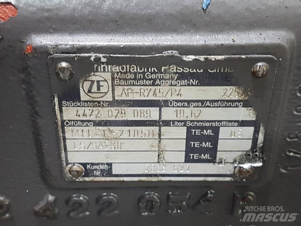 ZF AP-R745/P4 Eixos