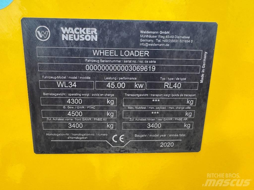 Wacker Neuson WL34 Carregadeiras de rodas
