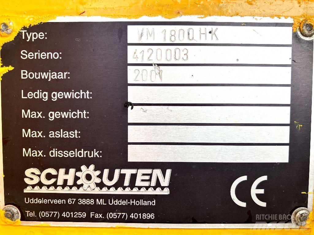 Schouten VM 1800 HK Varredoras