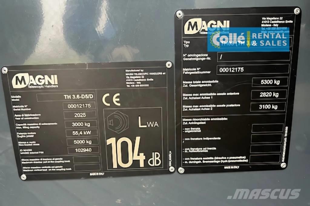 Magni TH 3.6 | 2025 Manipulador telescópico