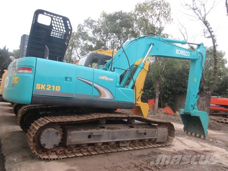 Kobelco SK 210 Escavadeiras de esteiras