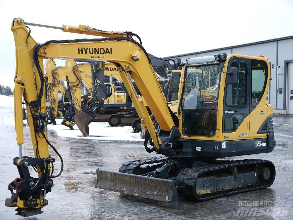 Hyundai R 55-9A Miniescavadeiras