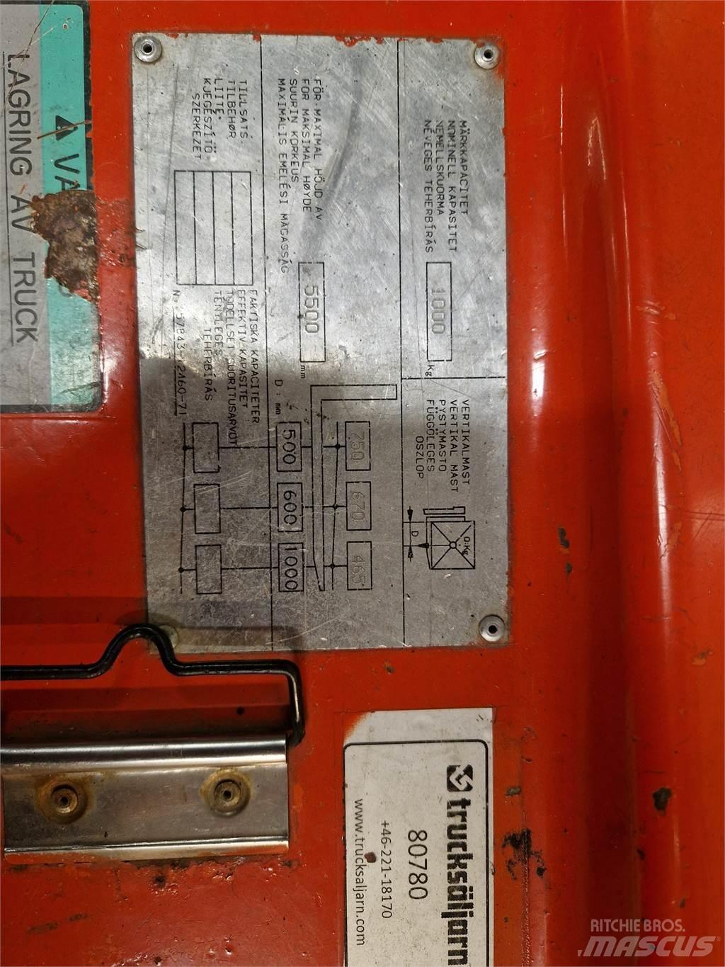 Toyota FBESF15 Empilhadores eléctricos