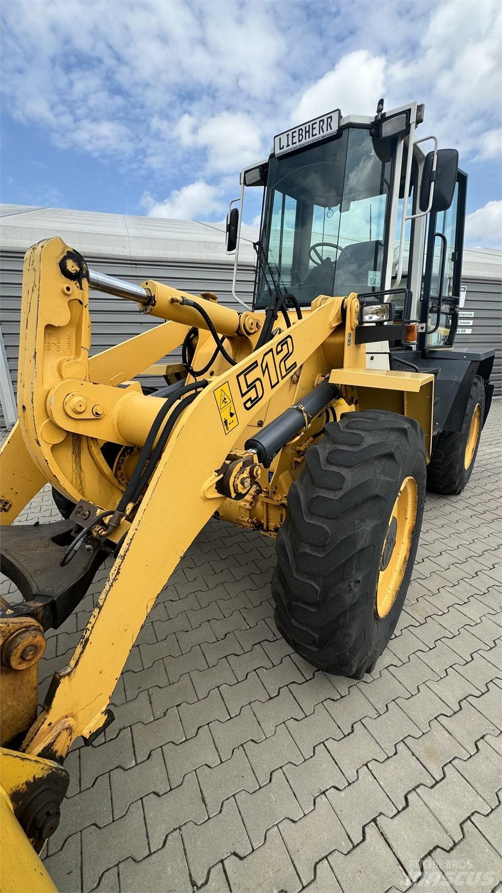 Liebherr 512 Carregadeiras de rodas