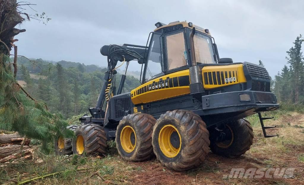 Ponsse Ergo 8W Processadores florestais