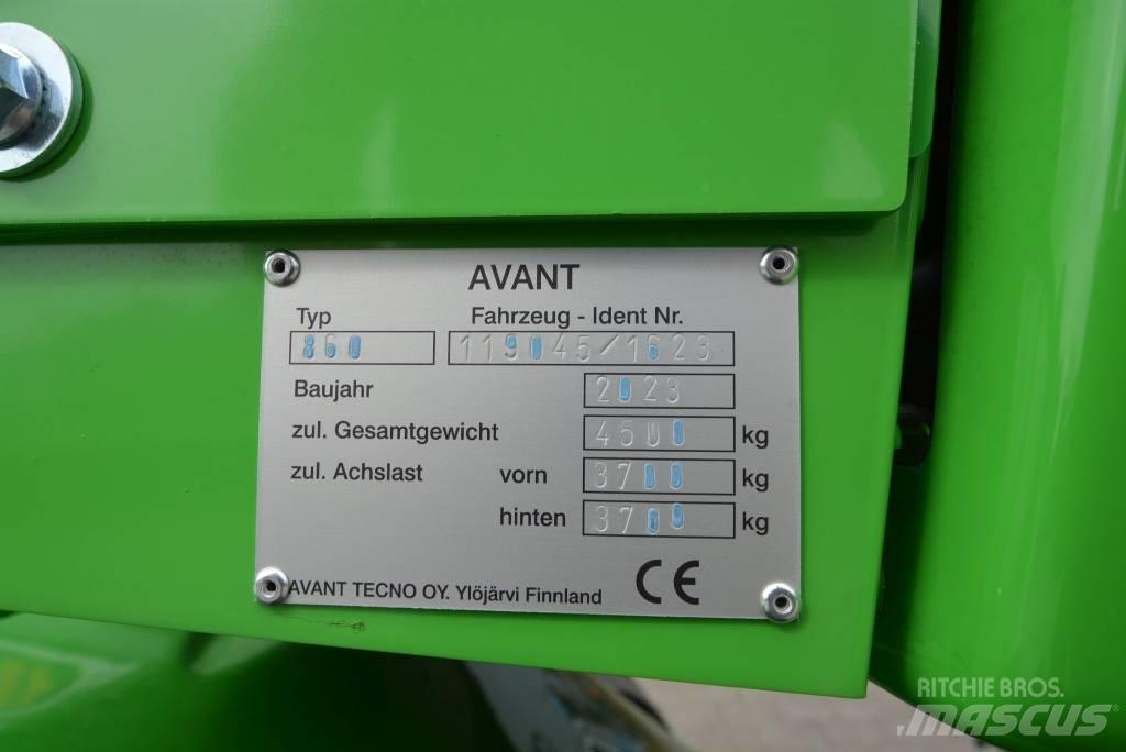 Avant 860 i Mini carregadoras