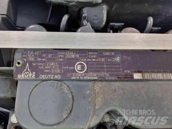 Deutz F4L2011 Motores