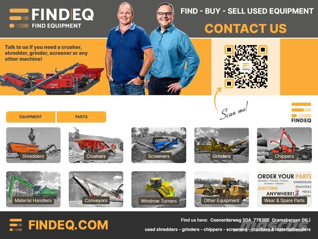 Lindner Urraco 75DK Trituradoras de lixo