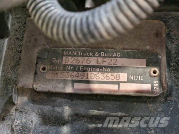 MAN D2676 LF22 Motores