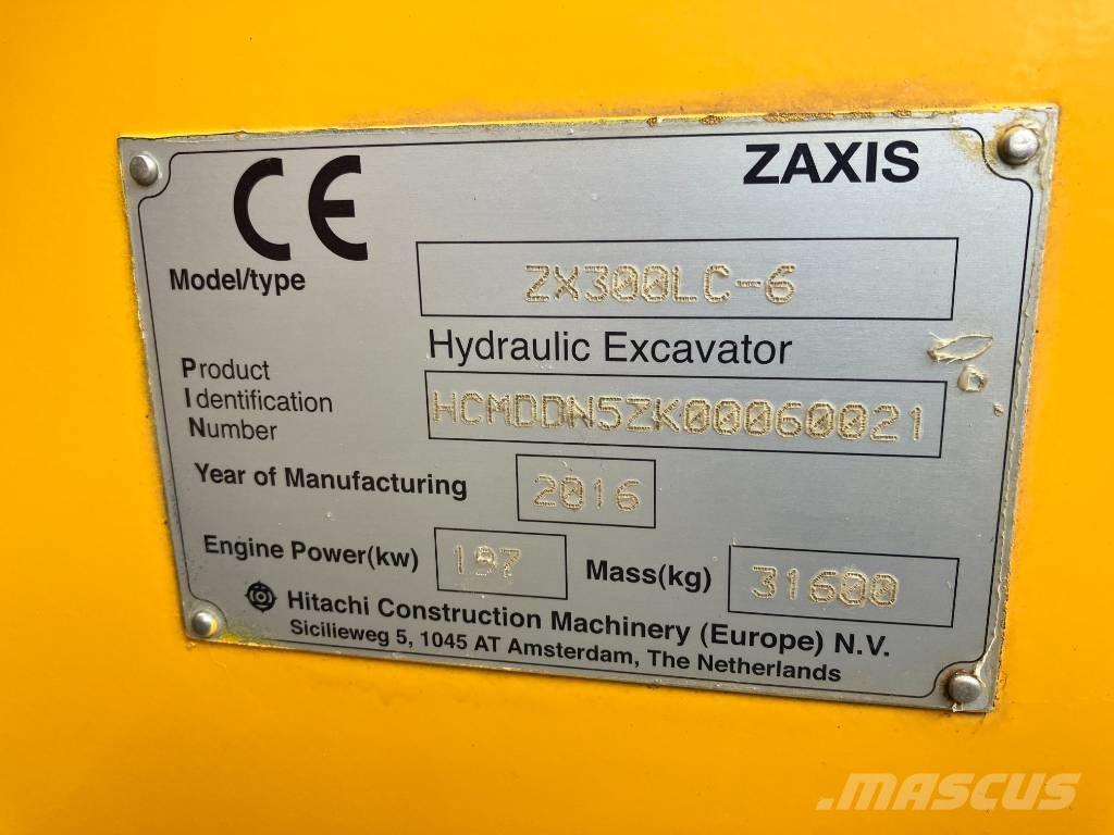 Hitachi ZX300 LC-6 Escavadeiras de esteiras