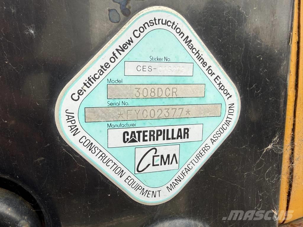 CAT 308 D CR Escavadeiras de esteiras