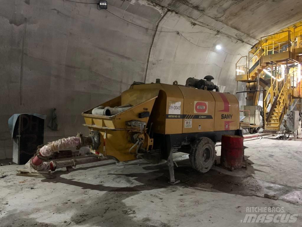 Sany HBT6016C-5S Bombas de betonagem