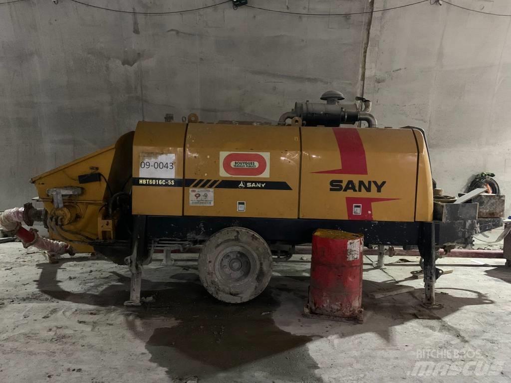 Sany HBT6016C-5S Bombas de betonagem