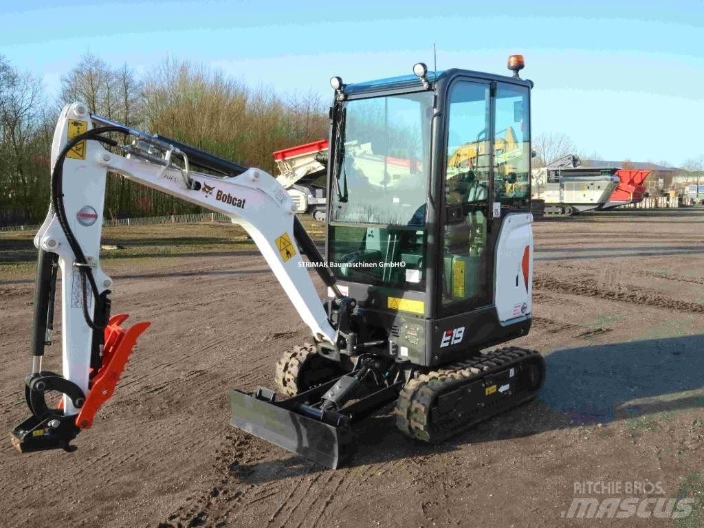 Bobcat E 19 Miniescavadeiras