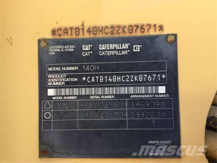 CAT 140 H Motoniveladoras
