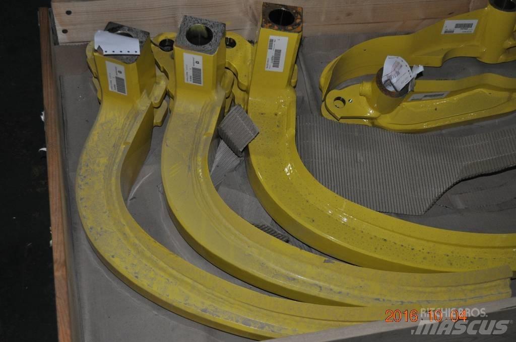 John Deere H290 Chassis e suspensões