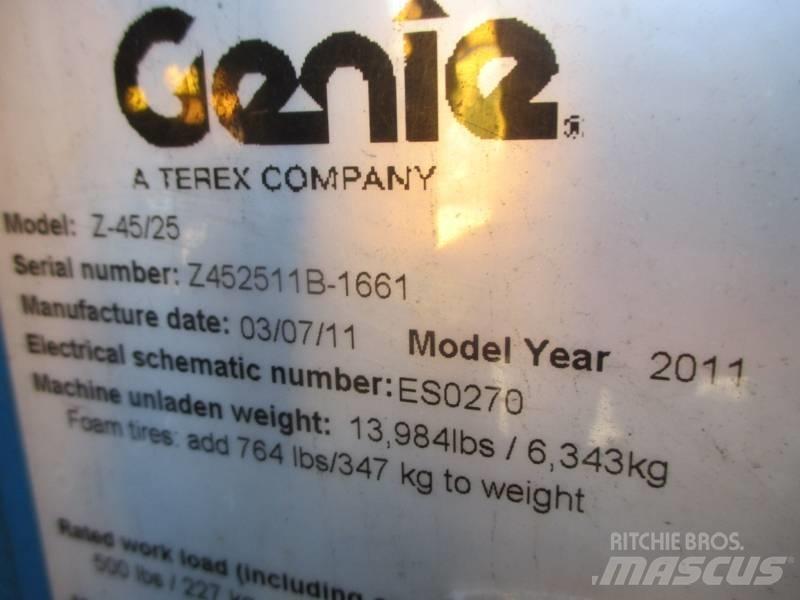 Genie Z 45/25 RT Elevadores braços articulados