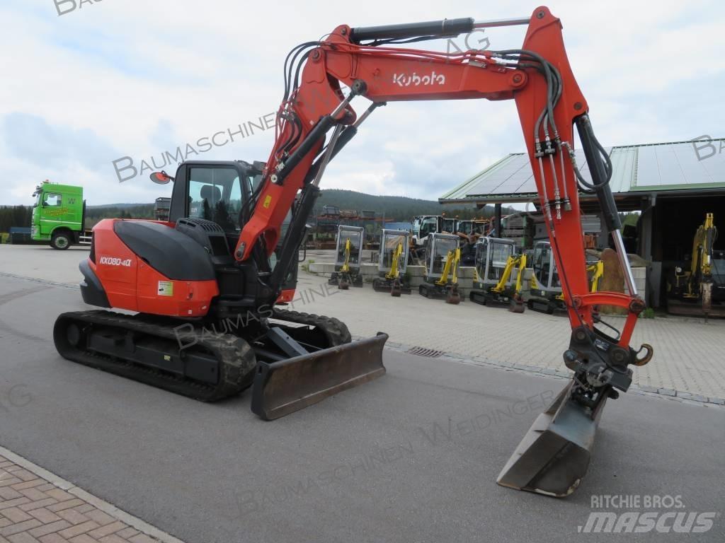 Kubota KX 080-4 Miniescavadeiras