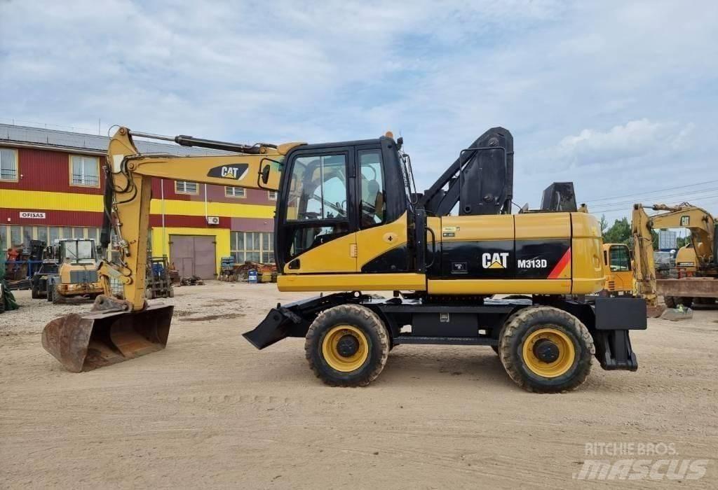 CAT M313 D Escavadoras de rodas
