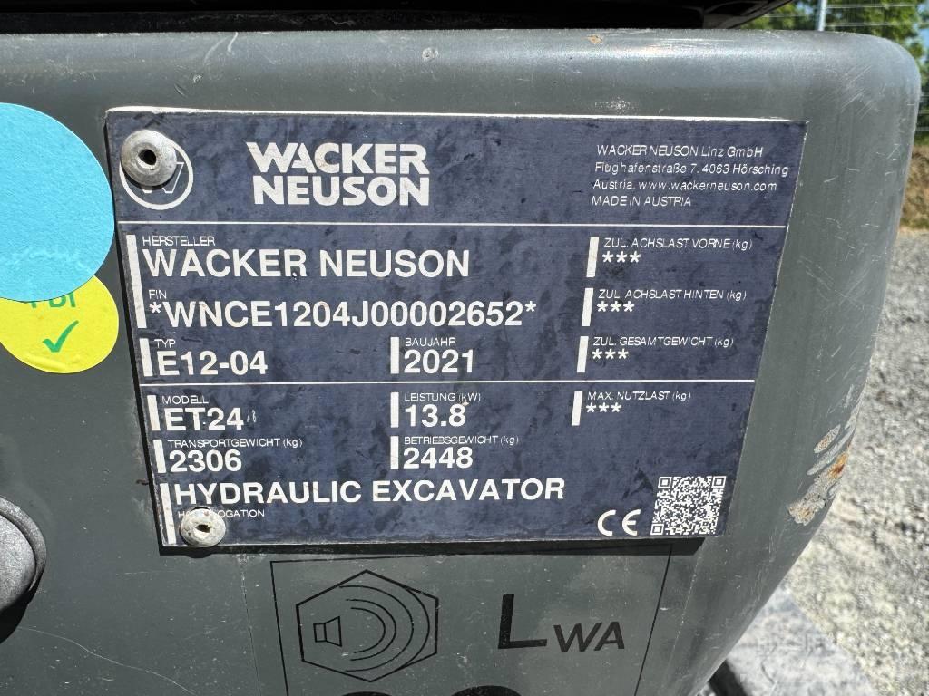 Wacker Neuson ET24 Escavadeiras de esteiras