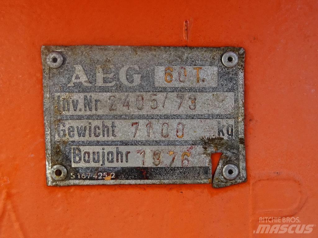 AEG 60t Anhänger Outros Reboques