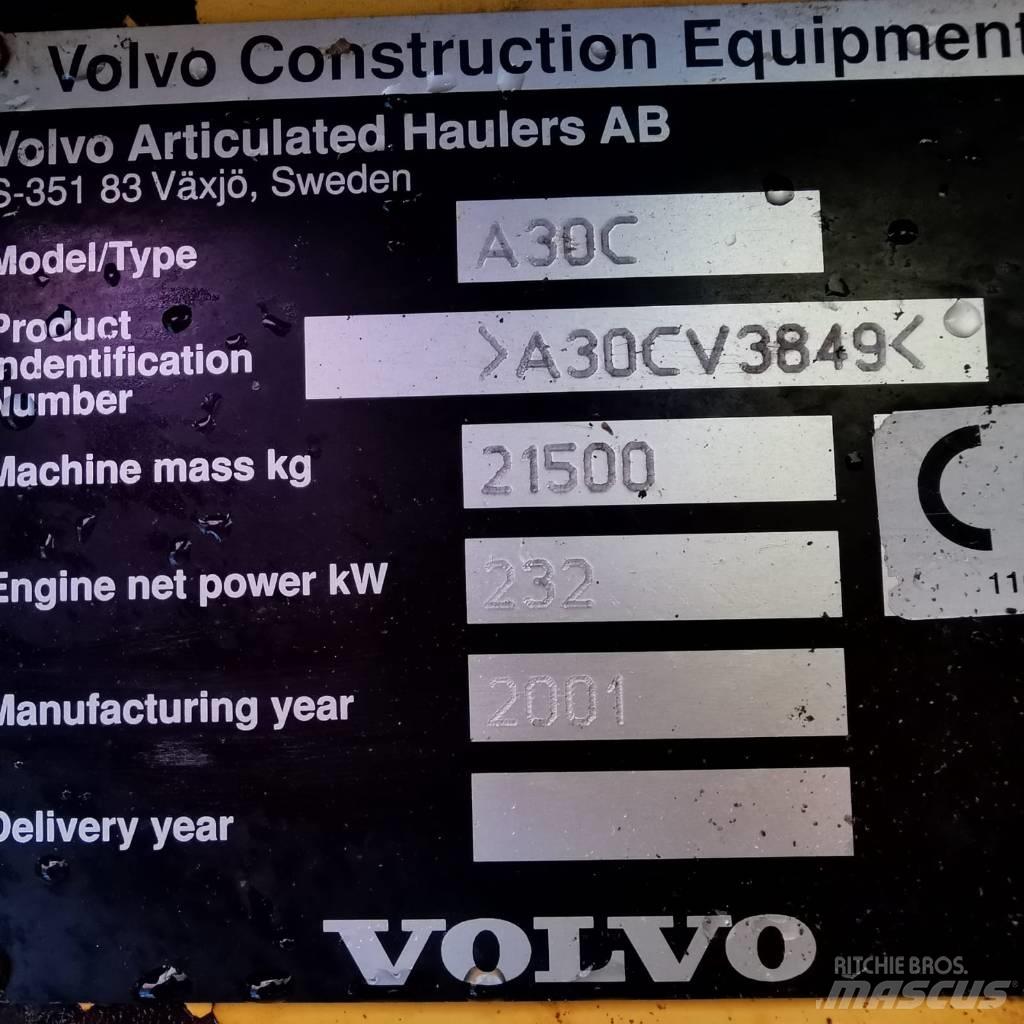 Volvo A 30 C Dumper Caminhões articulados