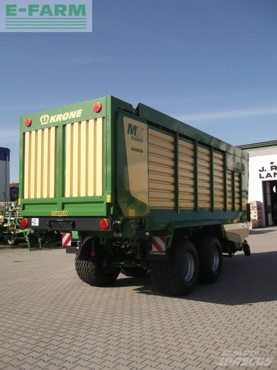 Krone mx 370 gd Carrinhos de grão