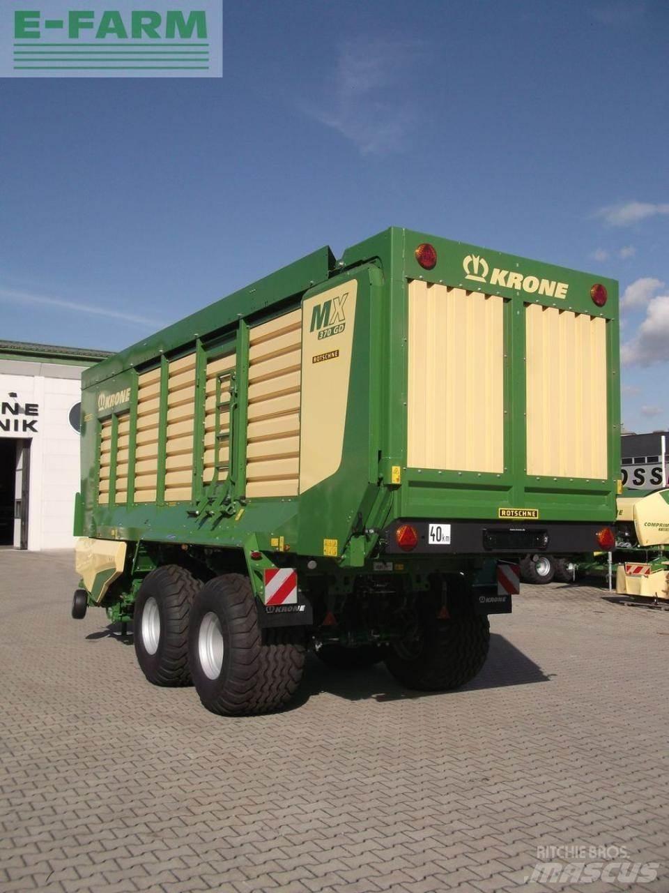 Krone mx 370 gd Carrinhos de grão
