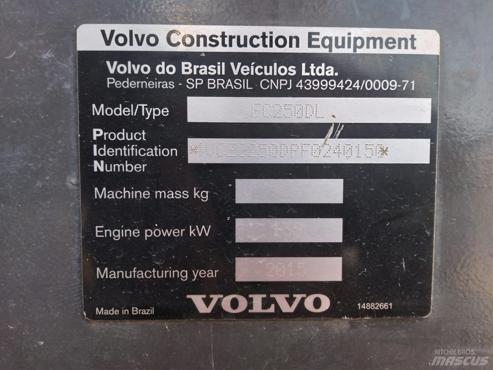 Volvo EC 250 D L Escavadeiras de esteiras